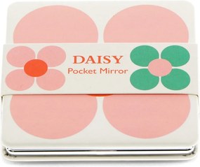 Oglindă cosmetică de mărire 7x7 cm Daisy – Rex London