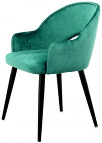 Set 2 scaune tapitate Joris verzi