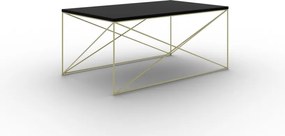 Masuta de cafea, Dante, ADRK Furniture (Culoare: Auriu / Alb)