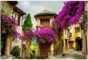 Tablou - Alee mediteraneană leneșă (90x60 cm)