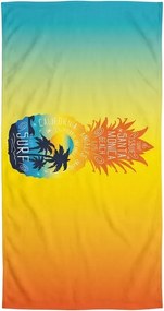 Prosop de plaja XXL cu uscare rapida ANANARA colorat 150 x 210 cm, 100% microfibra
