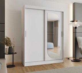 Dulap de haine 150 cm Lulu (alb). 1125974