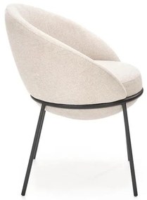 Scaun tapitat K482 bej