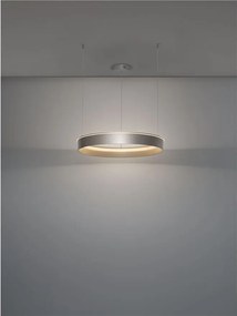 Lustra LED design circular OLIVIA nickel D-78cm