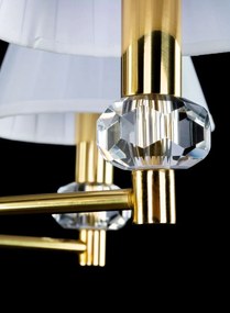 Candelabru LUX 6 brate design modern DIAMOND 02-CH
