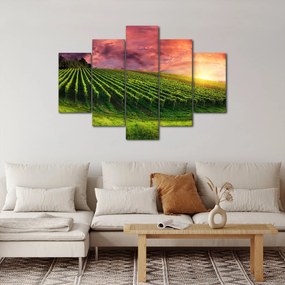 Tablou cu vie cu cerul color (150x105 cm)