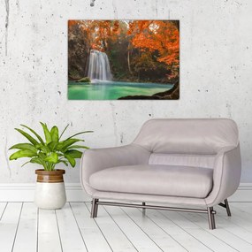Tablou - Cascadă în Thailanda (70x50 cm)