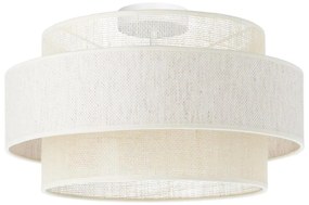 Plafonieră BOHO 1xE27/60W/230V, diametru 40 cm, crem/jută