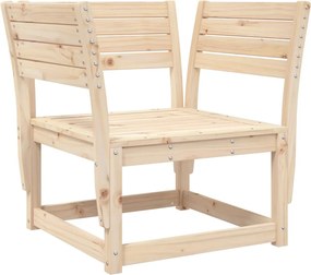 vidaXL Scaun de grădină, lemn masiv pin