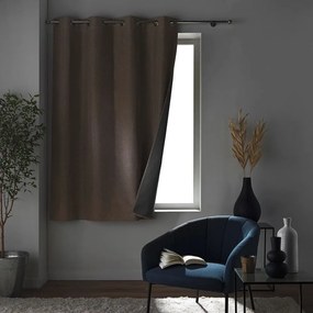 Draperie maro blackout 140x180 cm Crepuscule – douceur d'intérieur