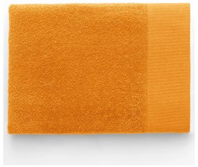 Prosop portocaliu din bumbac din frotir 30x50 cm Amari – Restilo