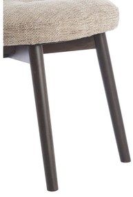 Set de scaune de sufragerie bej 2 buc. tapițat Sinosa – Light &amp; Living