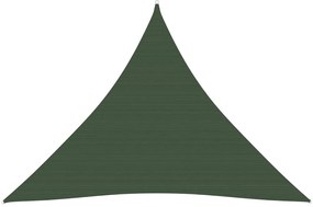Panza parasolar, verde inchis, 4,5x4,5x4,5 m, HDPE, 160 g m   Morkegronn, 4.5 x 4.5 x 4.5 m