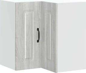 vidaXL Dulap de colț de bucătărie „Kalmar” Gri Sonoma lemn prelucrat