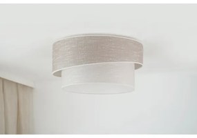 Plafonieră Brilagi DOVER SHINE 1xE27/15W/230V d. 50 cm gri/crem