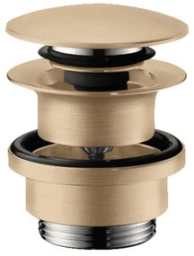 Ventil lavoar Hansgrohe Push-Open bronz periat