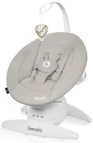 Lionelo - Balansoar pentru bebeluși IRIS cu melodie, 4x baterii AA, Bej Sand