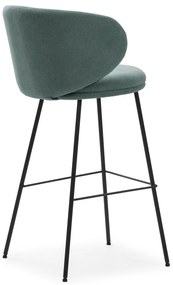 Scaune de bar verde 2 buc. (înălțime șezut 65 cm) Rush – Marckeric