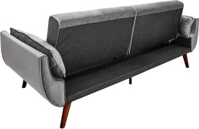 Canapea extensibila Divani II 215cm gri-argintiu