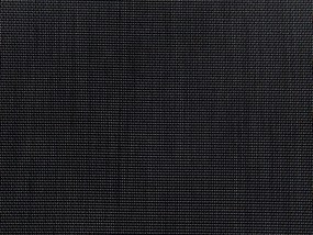 Set de masă pentru grădină Grosso (piatră naturală) (scaune negre). 1011625