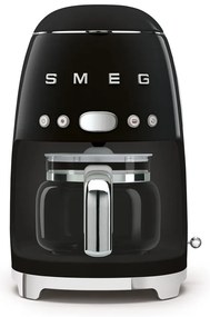 Aparat de cafea negru cu filtru 50's Retro Style - SMEG