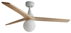 FARO 34280WT-11L KLIM M ventilator 1xE27/15W/230V pin/ alb, pr. 125 cm WT+DO