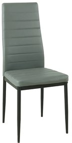 Set de masă Verna 4+1 gri-negru