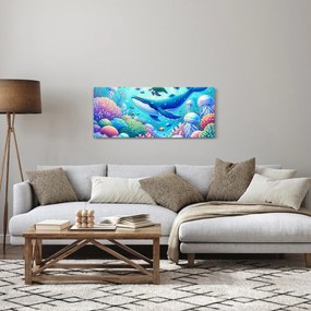 Tablou – Lume subacvatică (120x50 cm)