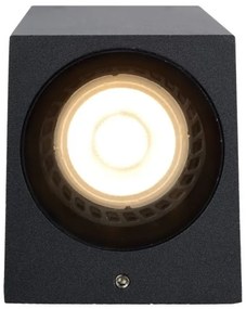 Aplică de exterior ZARO 2xGU10/35W/230V IP44 neagră Lucide 69800/02/30