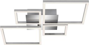 Plafonieră LED reglabilă 42W/230V/3000K crom mat