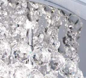 Plafoniera eleganta cristal K9 diam. 50cm Gloria DLU 2378/6/50 chrom OR