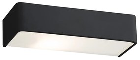 Aplica de perete moderna stil ambiental RODAN 30cm negru