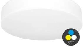 Plafonieră LED Ecolite WML300-CCT/24W/BI MAKARON LED/24W/230V IP44 alb