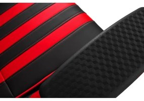 Scaun de joc negru/roșu Yenkee