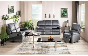 Canapea extensibila Spencer 3 velvet gri Blu14
