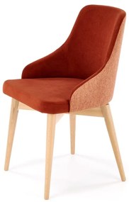 Scaun rotativ Malaga cinnamon H79 cm