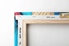 Tablou abstracție viu colorată