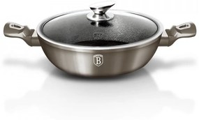 Cratita cu capac 28 cm Carbon Metallic Line Berlinger Haus BH 1241N