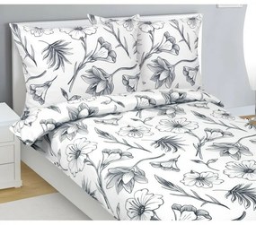Bellatex Lenjerie de pat din flanel Ibišek, 140 x 220 cm, 70 x 90 cm