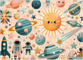 Tablou - Fragmente din spațiu (70x50 cm)