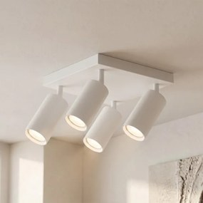 Brilagi - Spot LED RGBW reglabil SELE SQUARE 4xGU10/6,5W/230V alb