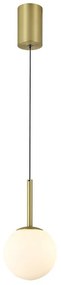 Pendul LED design modern PUEBLA auriu satinat MA-8888