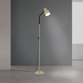 Lampa de podea cu spot directionabil Gili verde deschis