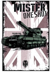 Ilustrație World of Tanks - Mister One Shot, WOT