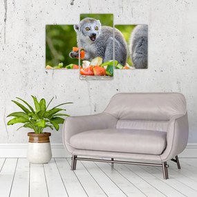 Tablou cu lemur (90x60 cm)