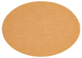 Suport pentru farfurie Tiseco Home Studio Oval, 46 x 33 cm, maro
