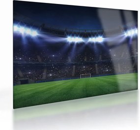 Tablou pe sticlă - Stadion de fotbal (70x50 cm)
