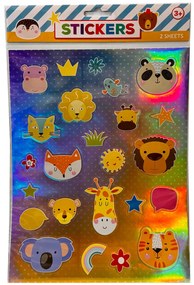 Animale Head autocolant holografic