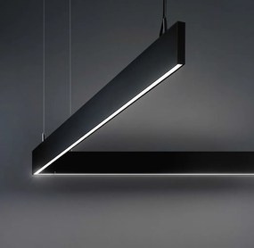 Lustra LED suspendata liniara modulara LINUS SP 4000K BK