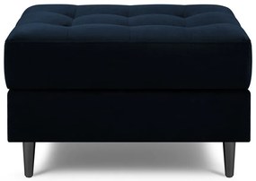 Taburet din catifea Milo Casa Santo, albastru